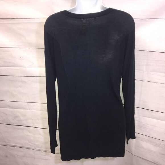 NEW! Philosophy Crew Neck Navy Tunic Sweater- Size Medium - Picture 7 of 10